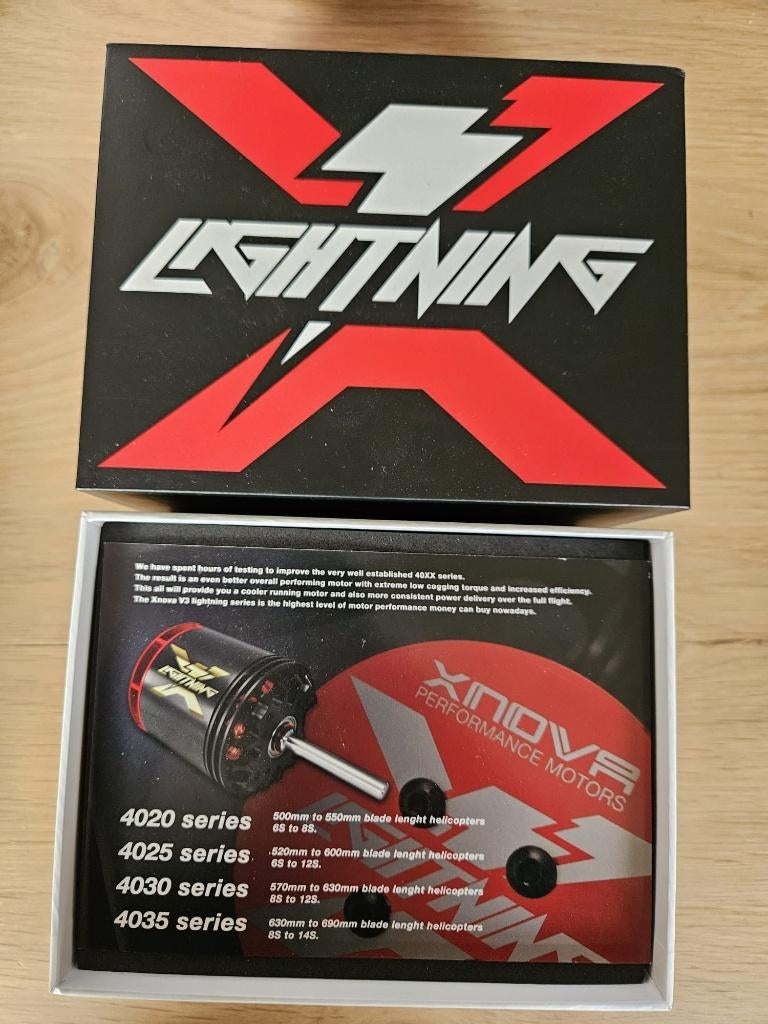 Xnova Lightning 4030-1000kV, Hobby en Vrije tijd, Modelbouw | Radiografisch | Helikopters en Quadcopters, Nieuw, Helikopter, Elektro