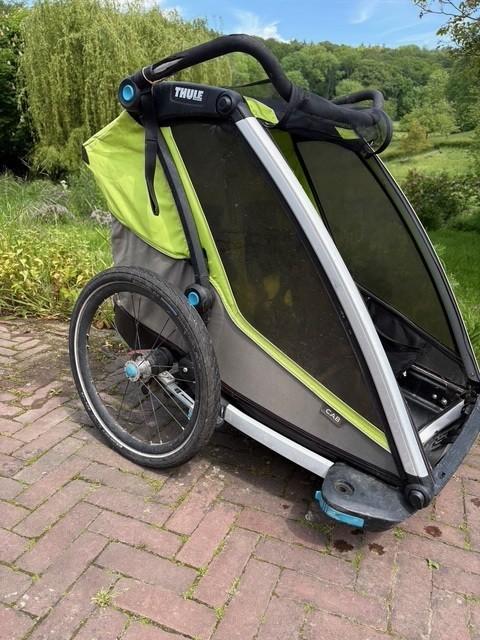 remorque à vélo Thule Cab, THULE, Enlèvement ou Envoi, Utilisé, Suspension