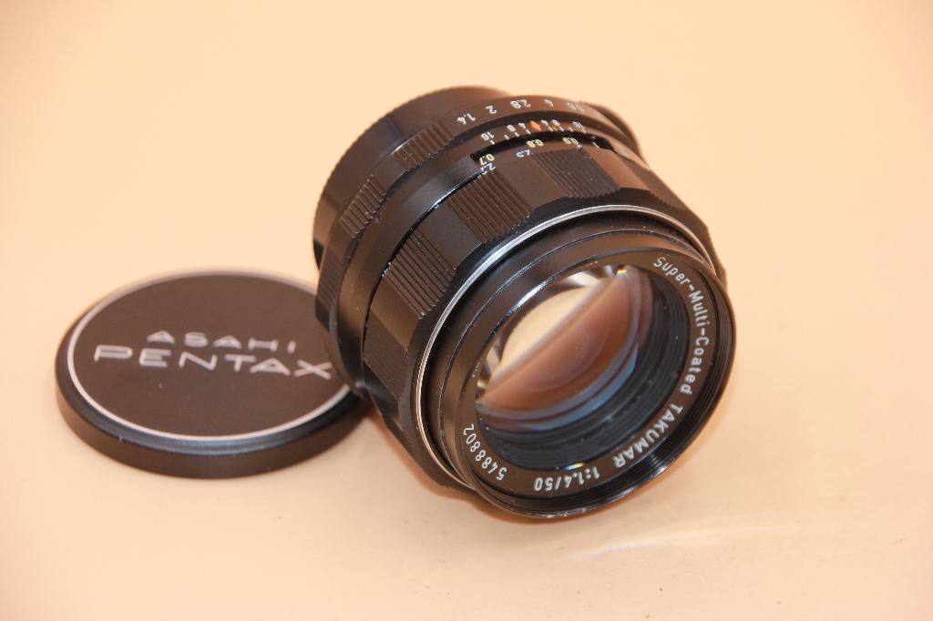 PENTAX M42 : SMC TAKUMAR 50/1.4, Enlèvement ou Envoi, Utilisé, Reflex miroir, Pentax