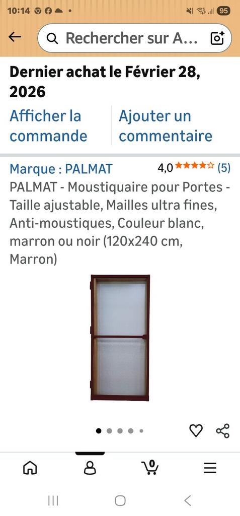 Porte Moustiquaire, Enlèvement