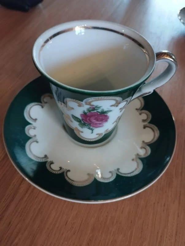 Tasse à thé et soucoupe Royal Heidelberg Winterling Bavaria, Antiquités & Art, Enlèvement