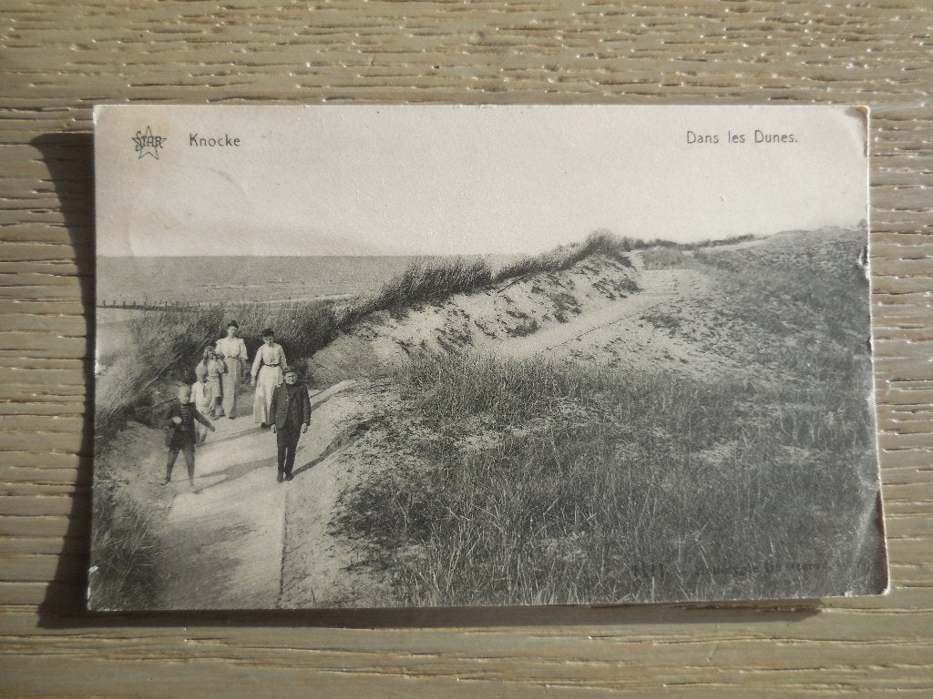 postkaart Knocke, Collections, Enlèvement ou Envoi, Avant 1920, Affranchie, Flandre Occidentale