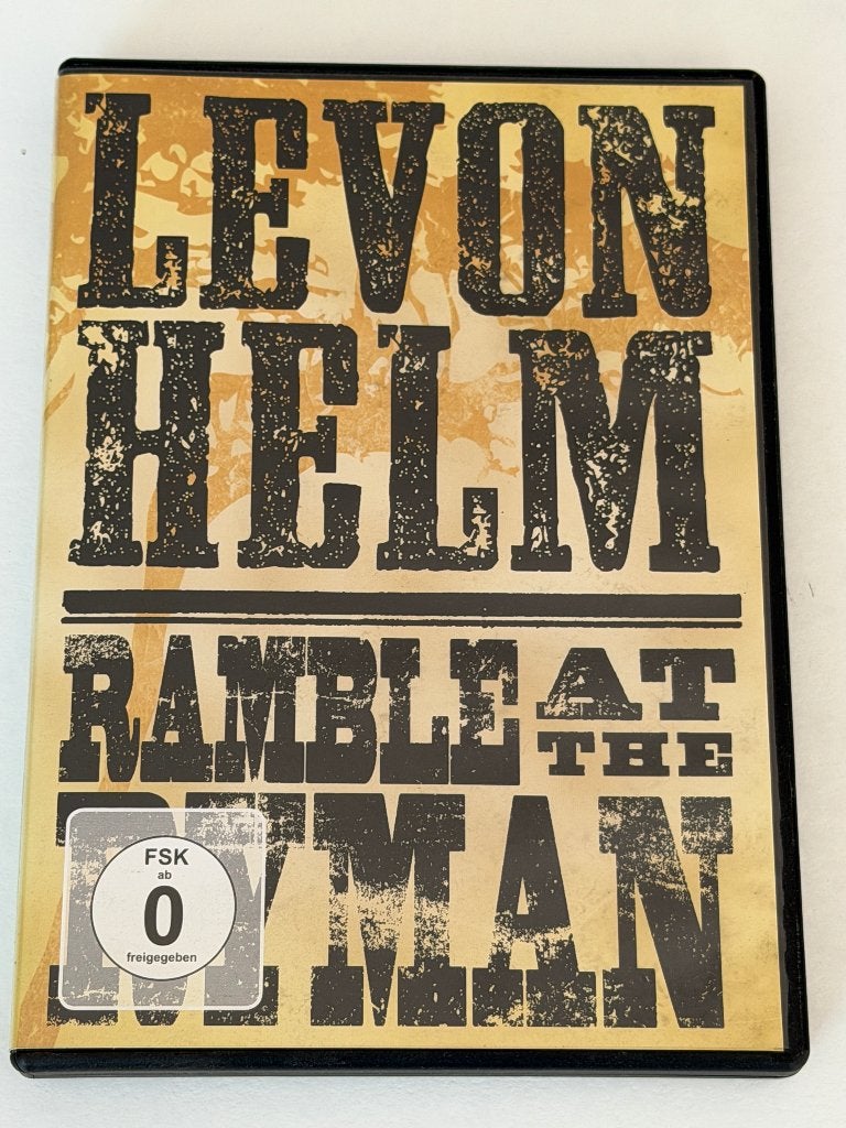 Levon Helm – Ramble At The Ryman (DVD), Tous les âges, Enlèvement ou Envoi, Utilisé, Concert