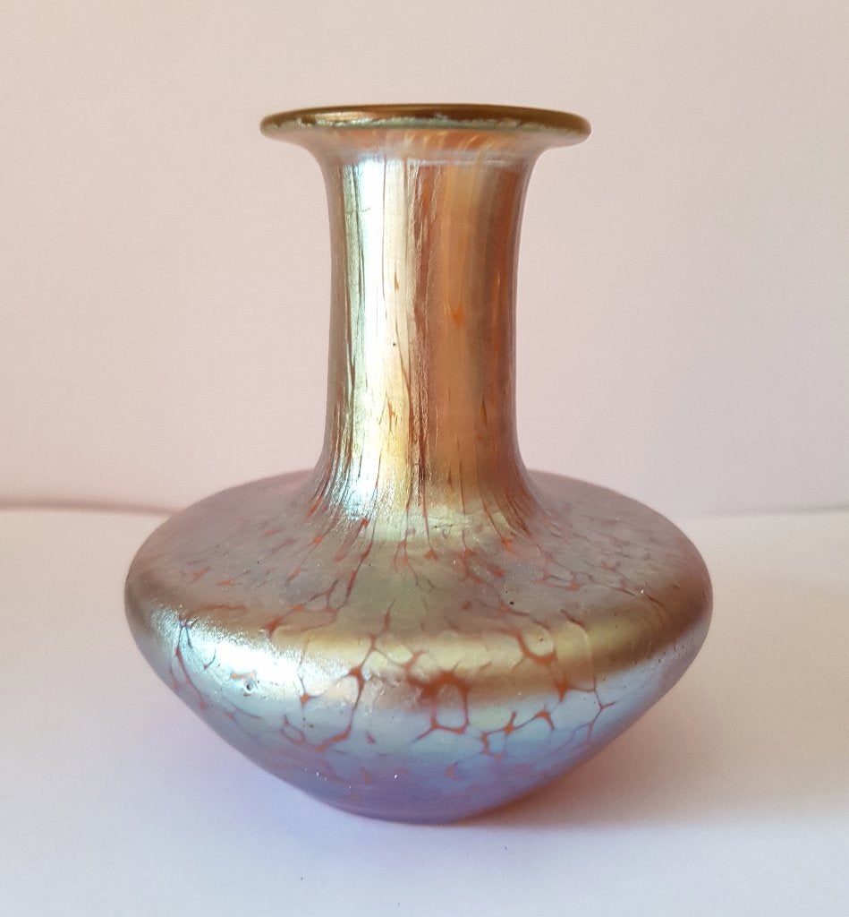 LOETZ - Prachtige iriserende vaas - 1900, Antiek en Kunst, Antiek | Vazen, Verzenden