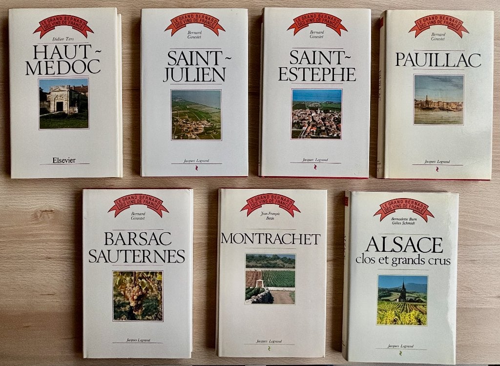 Livres sur le vin, Enlèvement, Comme neuf