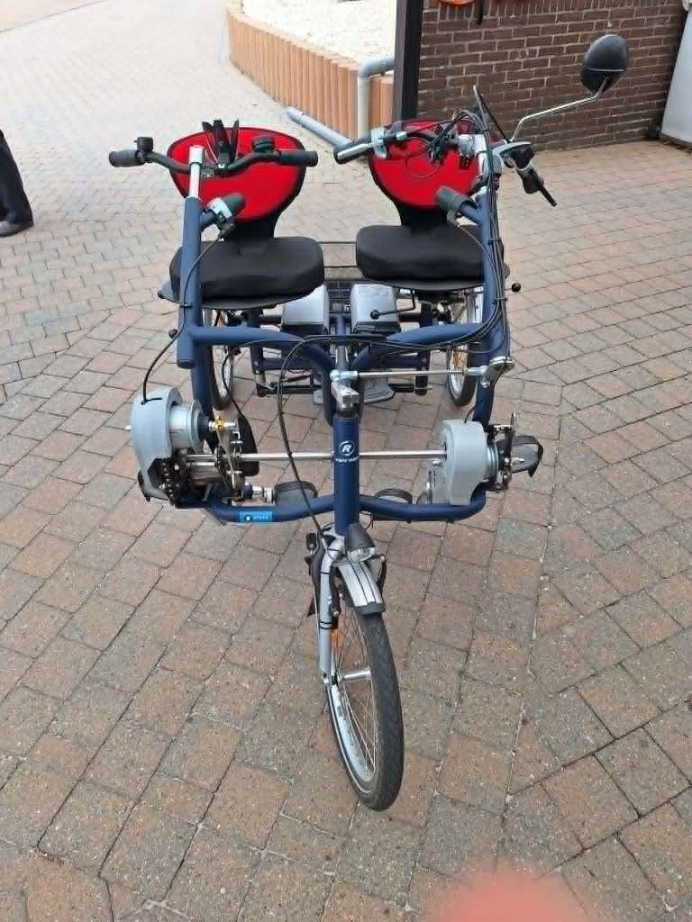 Electrische driewieler fun 2 go fiets Vanraam, Vélos & Vélomoteurs, Vélos | Tricycles, Comme neuf, Frein à disque, Enlèvement