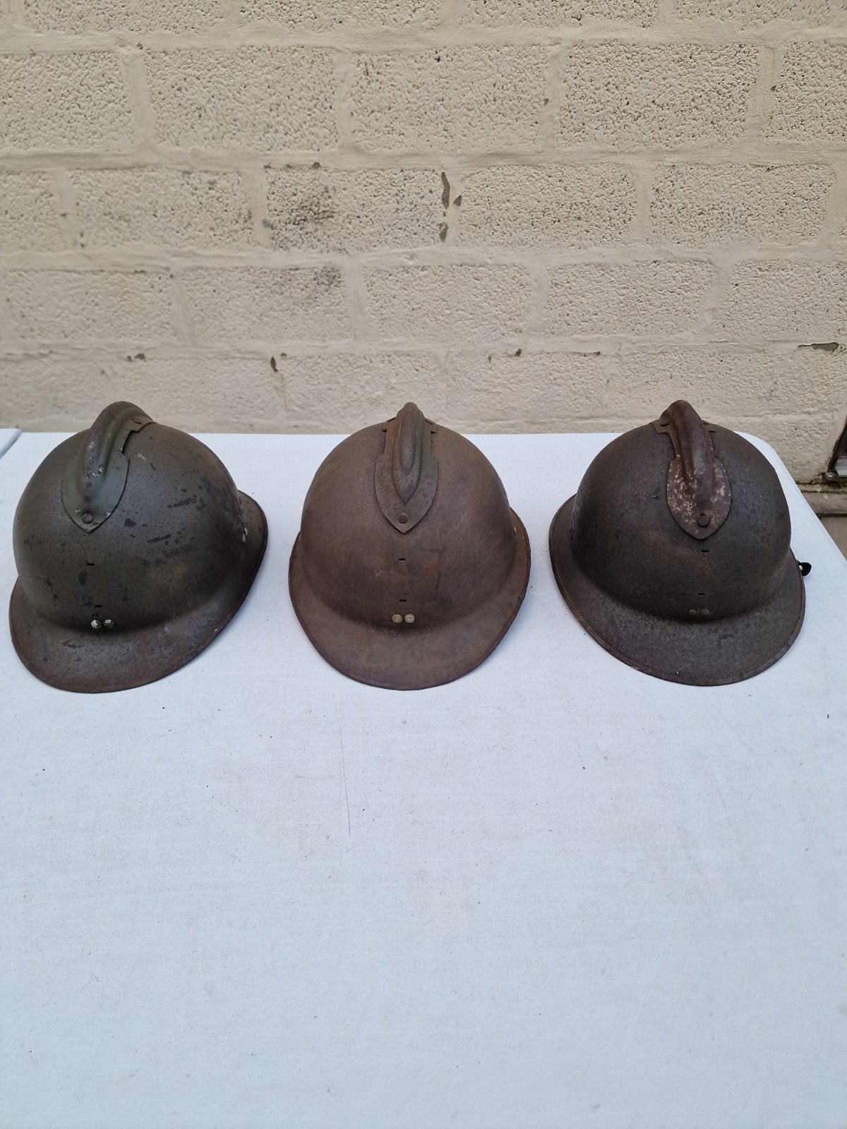 lot 3 coques de casque ww2, Enlèvement ou Envoi