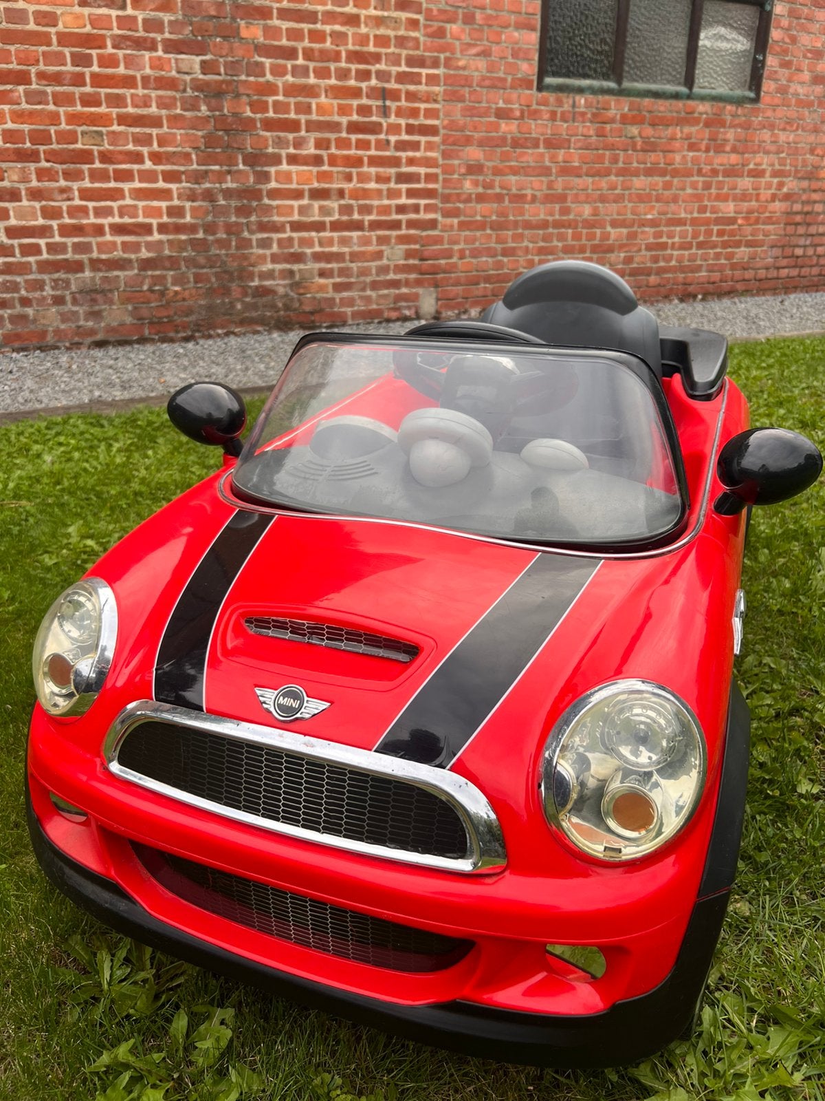 Kinderauto elektrisch Mini Cooper Cabrio, Kinderen en Baby's, Gebruikt