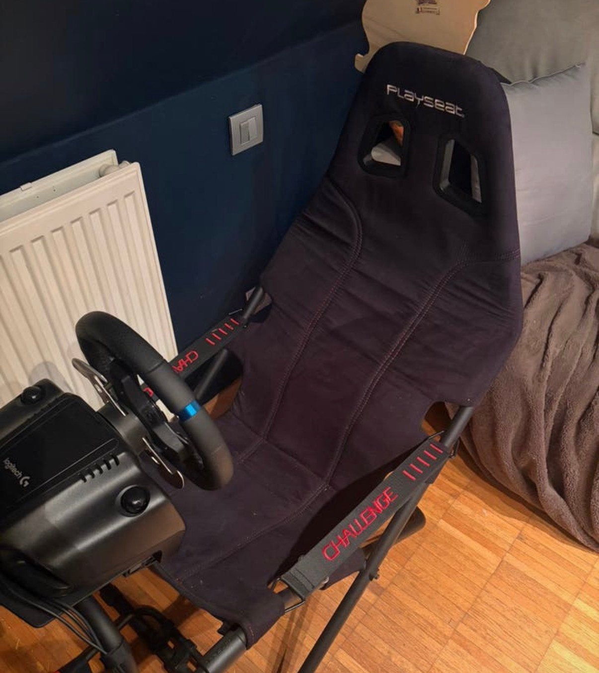 Logitech g29 met playseat challenge, Games en Spelcomputers, Ophalen, Zo goed als nieuw