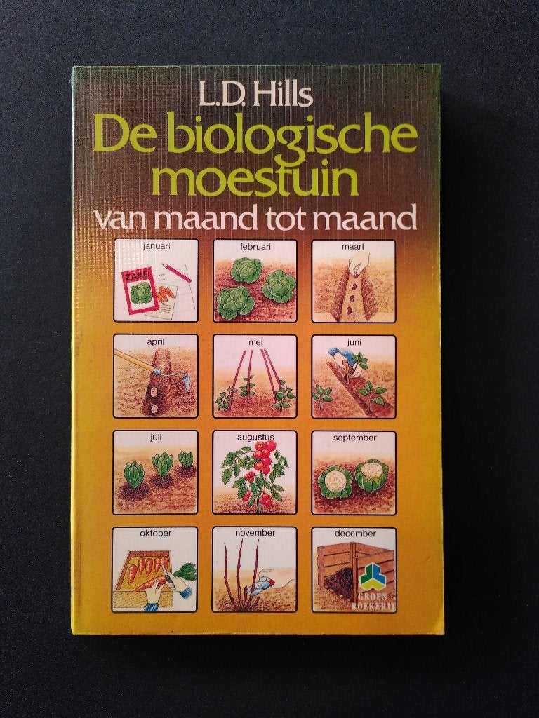 De biologische moestuin van maand tot maand, Boeken, Ophalen of Verzenden, Gelezen, Moestuin