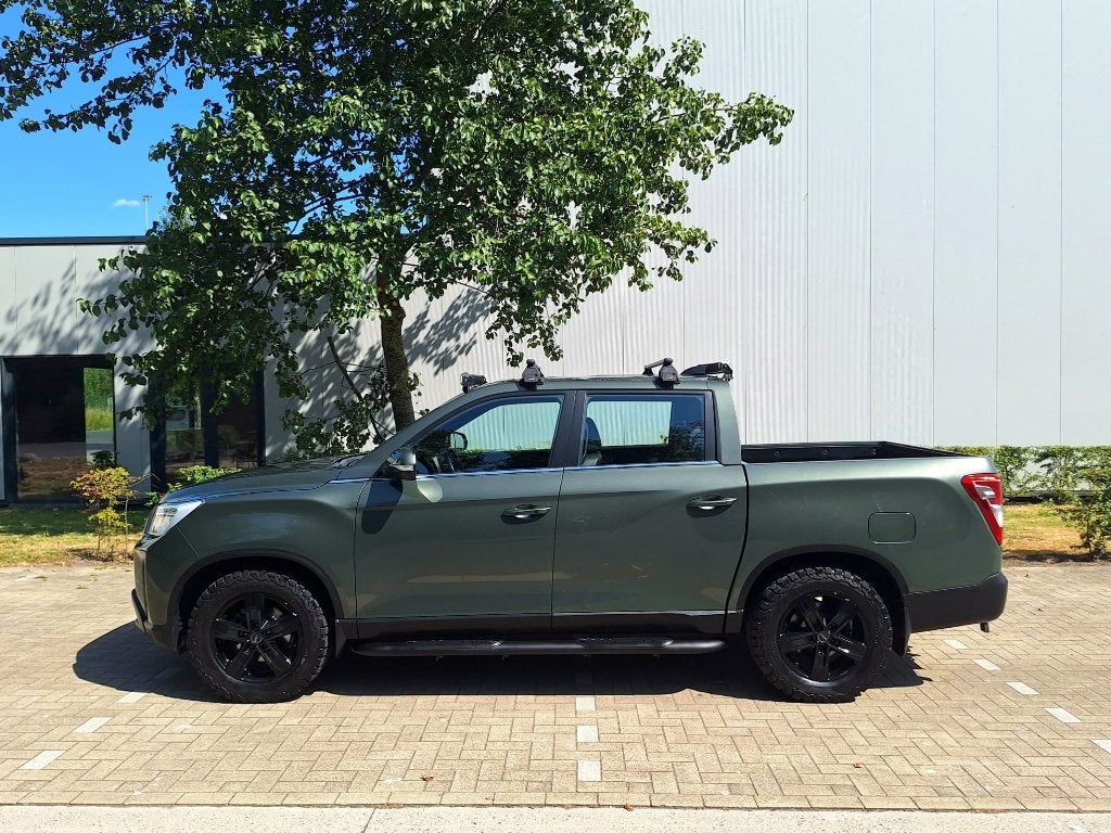 SsanYong Musso 2.2 e- XDi | 2021 | 73dkm | FULL OPTION, Autos, Cuir, Achat, Entreprise, Noir