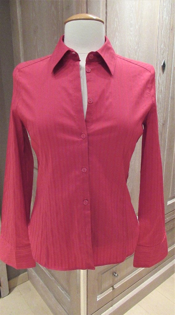 Nieuwe InWear blouse in fuchsia katoen, mt 36, Kleding | Dames, Verzenden, Roze, Maat 36 (S), InWear