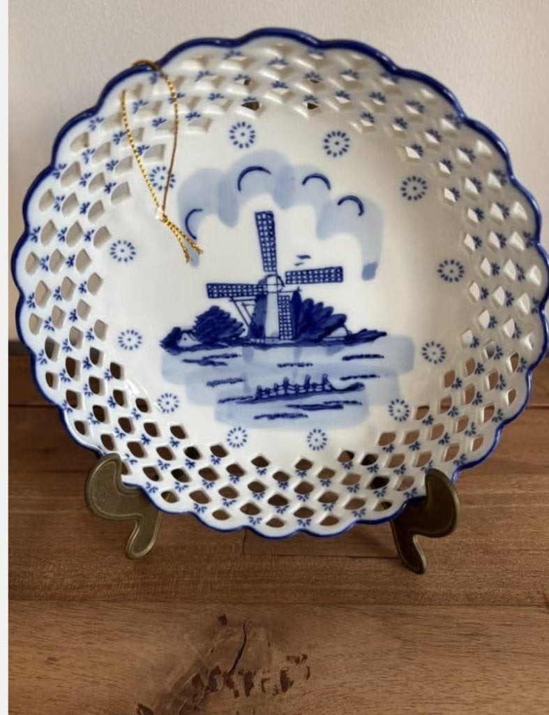 Assiette Delft Holland, Antiquités & Art, Antiquités | Assiettes décoratives & Carrelages, Enlèvement ou Envoi