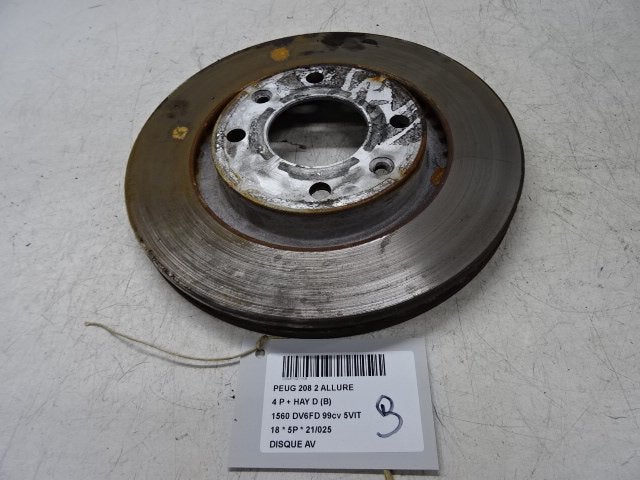 FREIN DISQUE AVANT Peugeot 208 I (CA / CC / CK / CL), Kontakt-peugeot@peugeot.com, Utilisé, Peugeot Deutschland GmbH, Bahnhofsplatz
65423  Rüsselsheim, DE