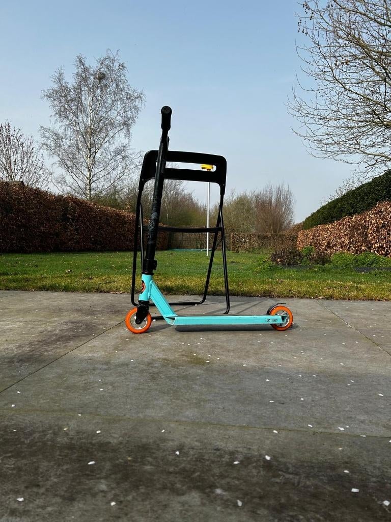 Step turquoise, Fietsen en Brommers, Ophalen, Gebruikt, Gewone step, Oxelo (Decathlon)