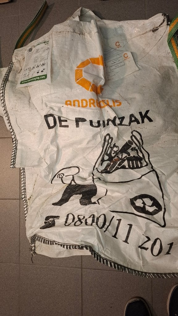 Puinzak 1 m3 André Celis, Doe-het-zelf en Bouw, Containers, Ophalen