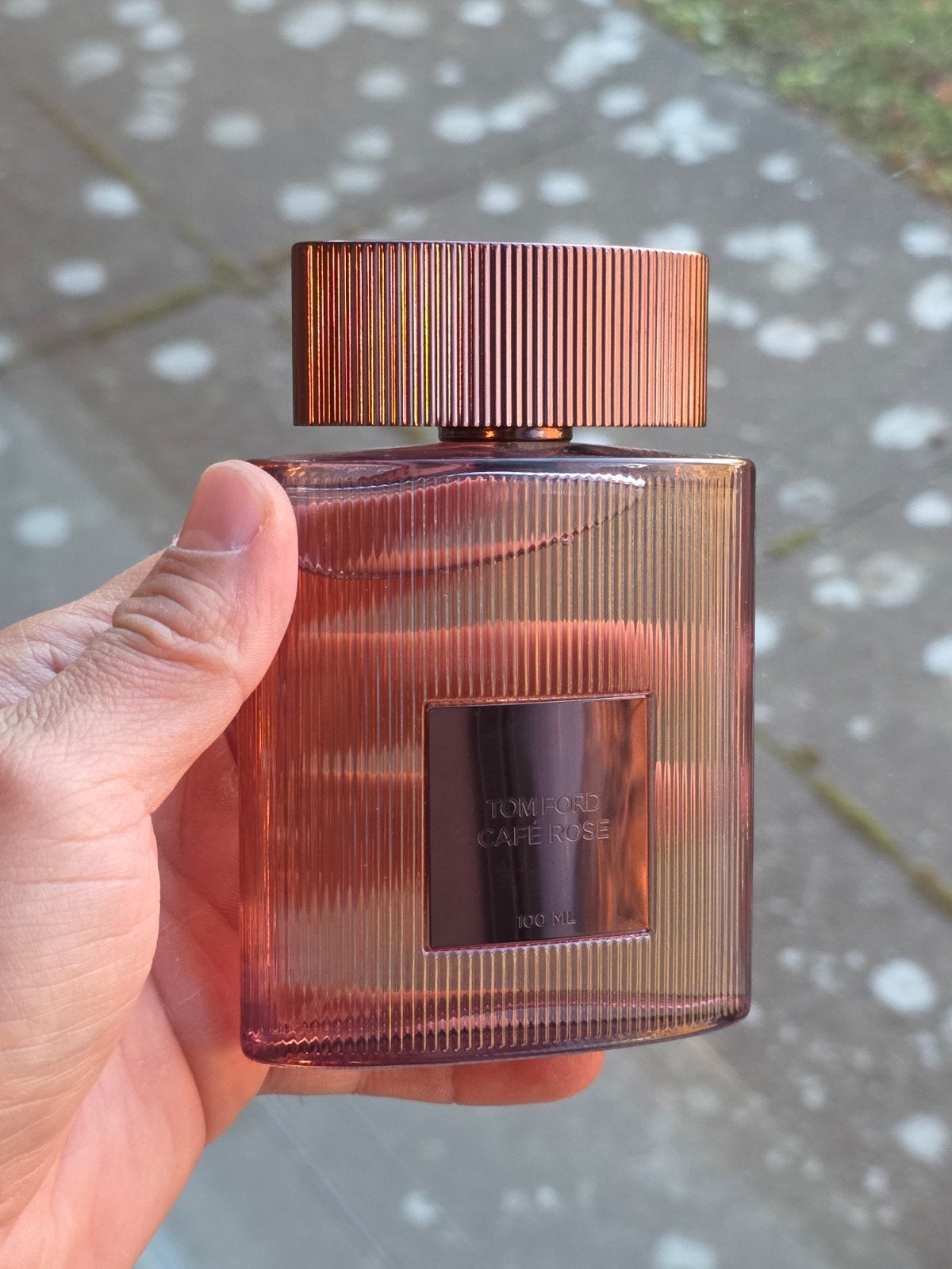 Tom Ford Café Rose Eau de Parfum 100 ml (vrijwel vol), Handtassen en Accessoires, Ophalen of Verzenden, Zo goed als nieuw