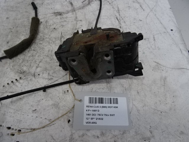 PORTIERSLOT LINKS ACHTER Renault Clio III (BR / CR), Gebruikt, Achter, Renault