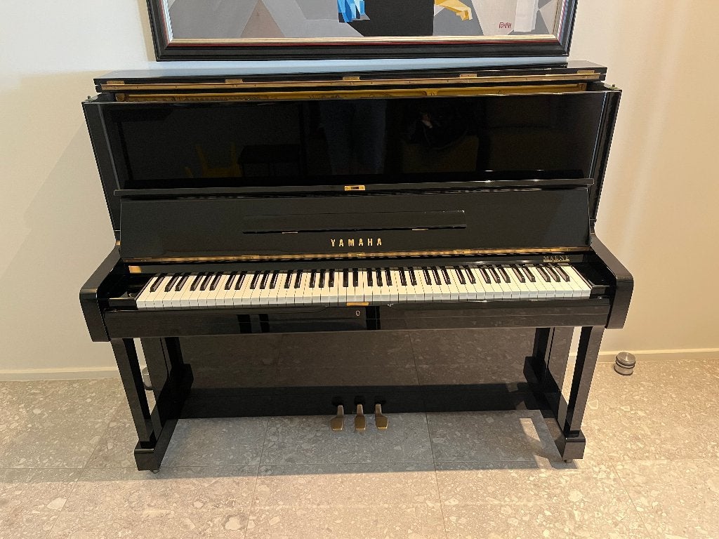 Piano Yamaha U1, Muziek en Instrumenten, Piano's, Ophalen, Zwart, Zo goed als nieuw, Piano
