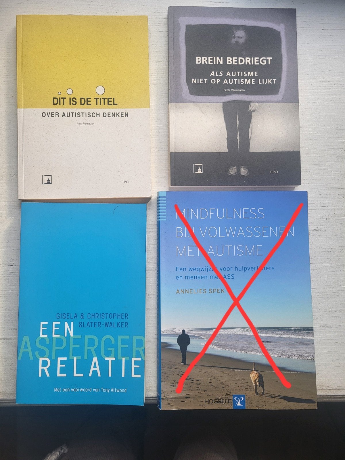 Boeken over AUTISME (5 euro per boek)

Verzending mogelijk o, Ophalen of Verzenden