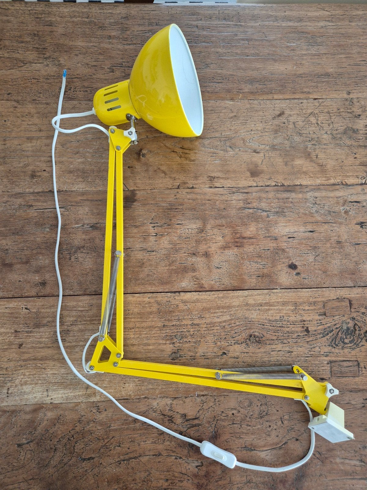 lamp, ikea, geel, Huis en Inrichting, Gebruikt, IKEA, Ophalen of Verzenden, Leeslamp