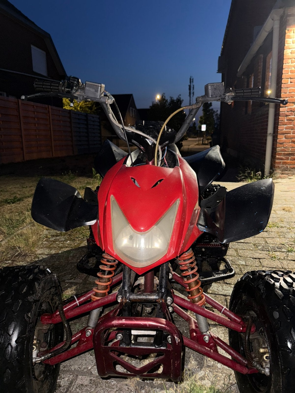 Grote quad -project/ opknapper