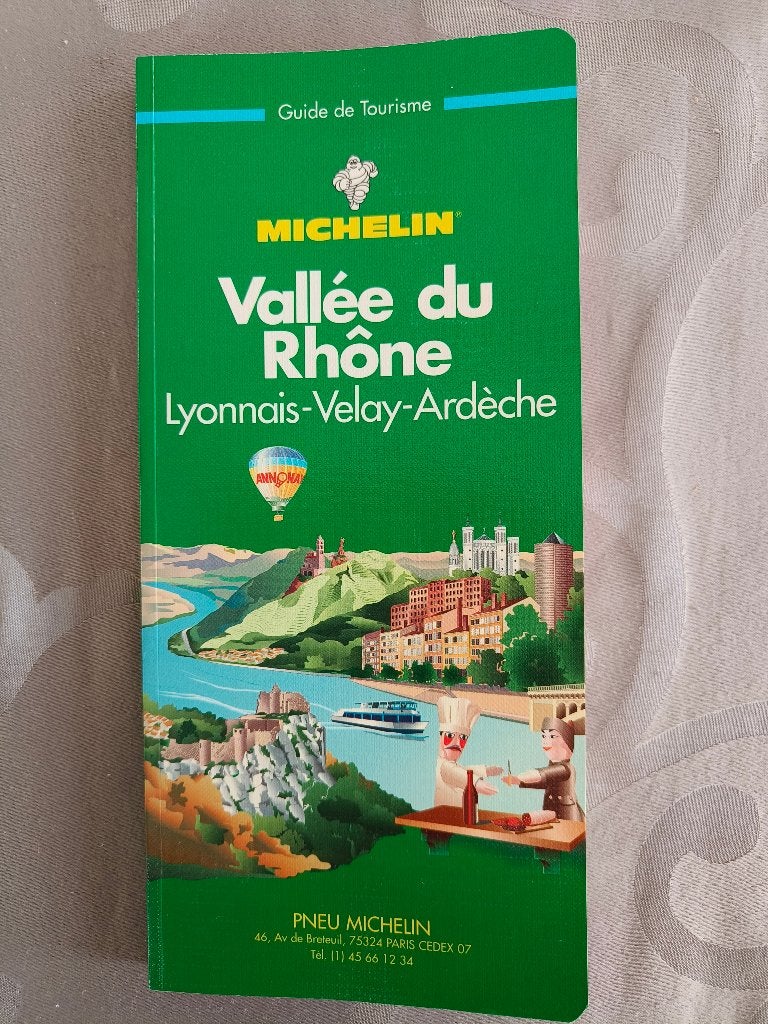 Michelin : Vallée du Rhône, Boeken, Reisgidsen, Ophalen of Verzenden, Zo goed als nieuw, Fiets- of Wandelgids, Michelin