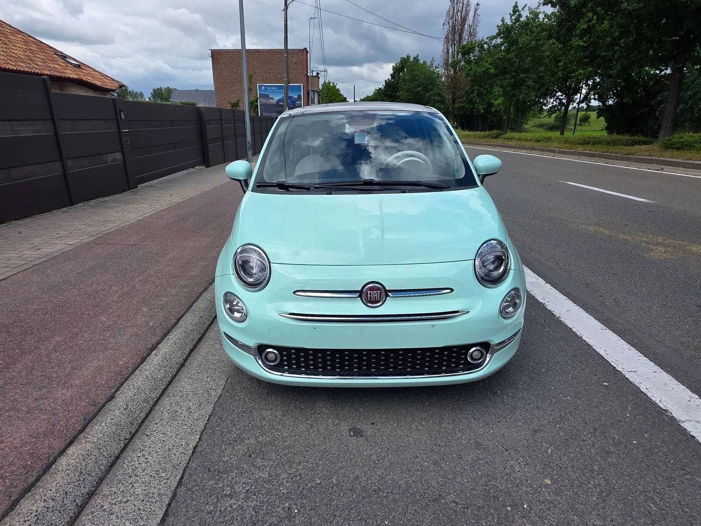 Fiat 500 Lounge 500 1.2i 2020' 46992KM 1°EIG IN PERFECTE ST, Auto's, 1305 kg, 4 zetels, https://public.car-pass.be/vhr/eaaa2257-a206-4624-bbe1-80b000255198