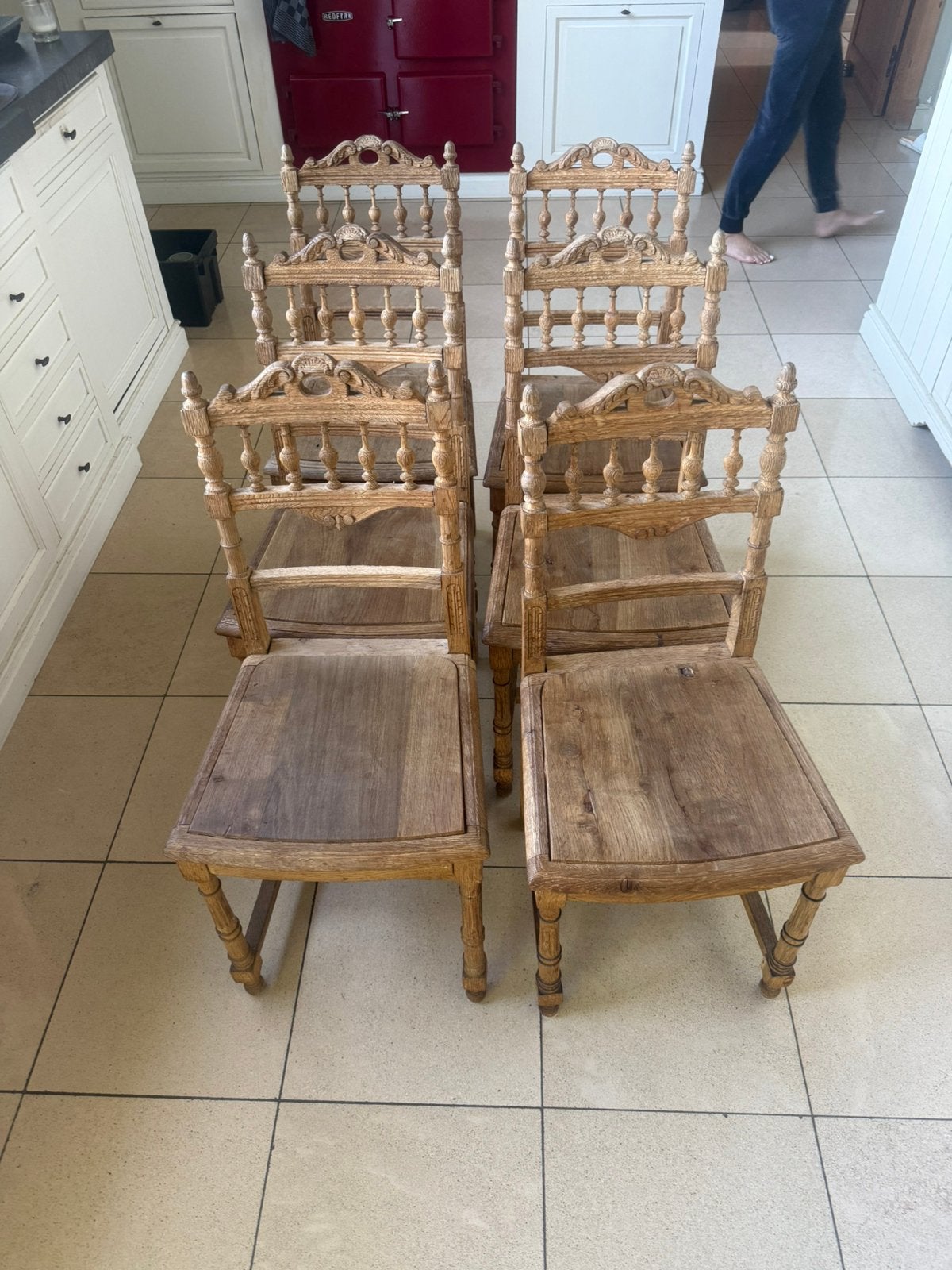 Eiken stoelen, Ophalen, Zo goed als nieuw