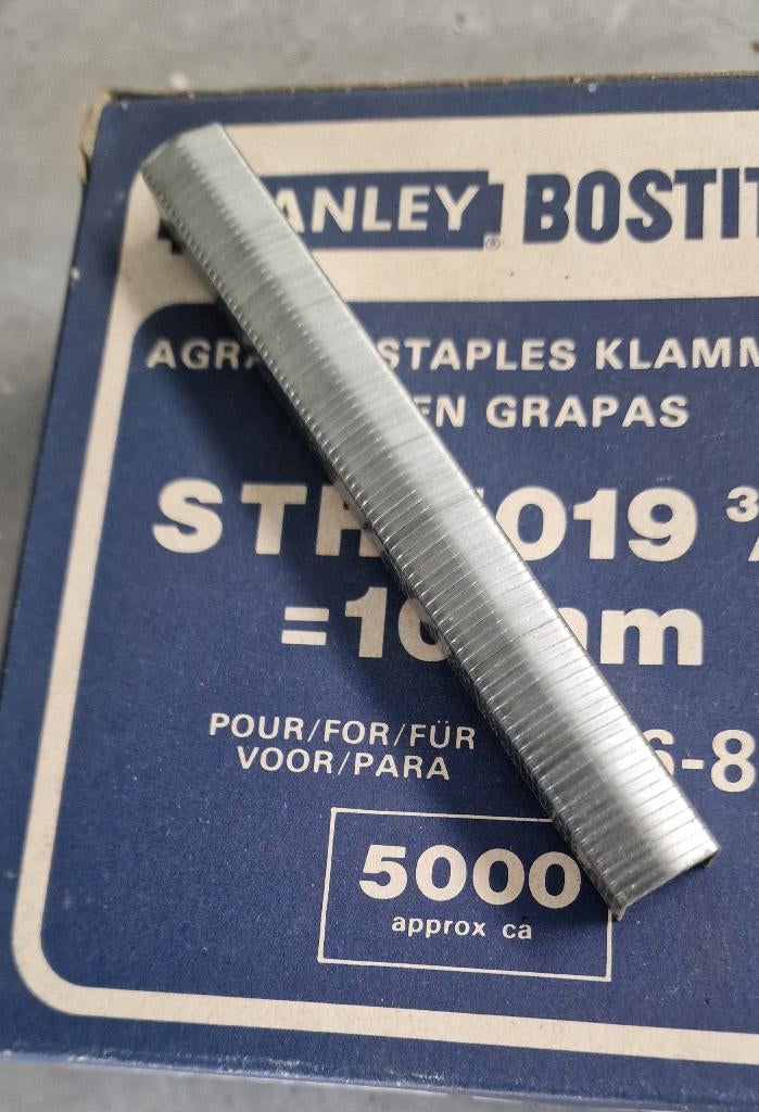 Stanley Bostitch P6 nietjestang + nietjes, Ophalen of Verzenden, Nieuw