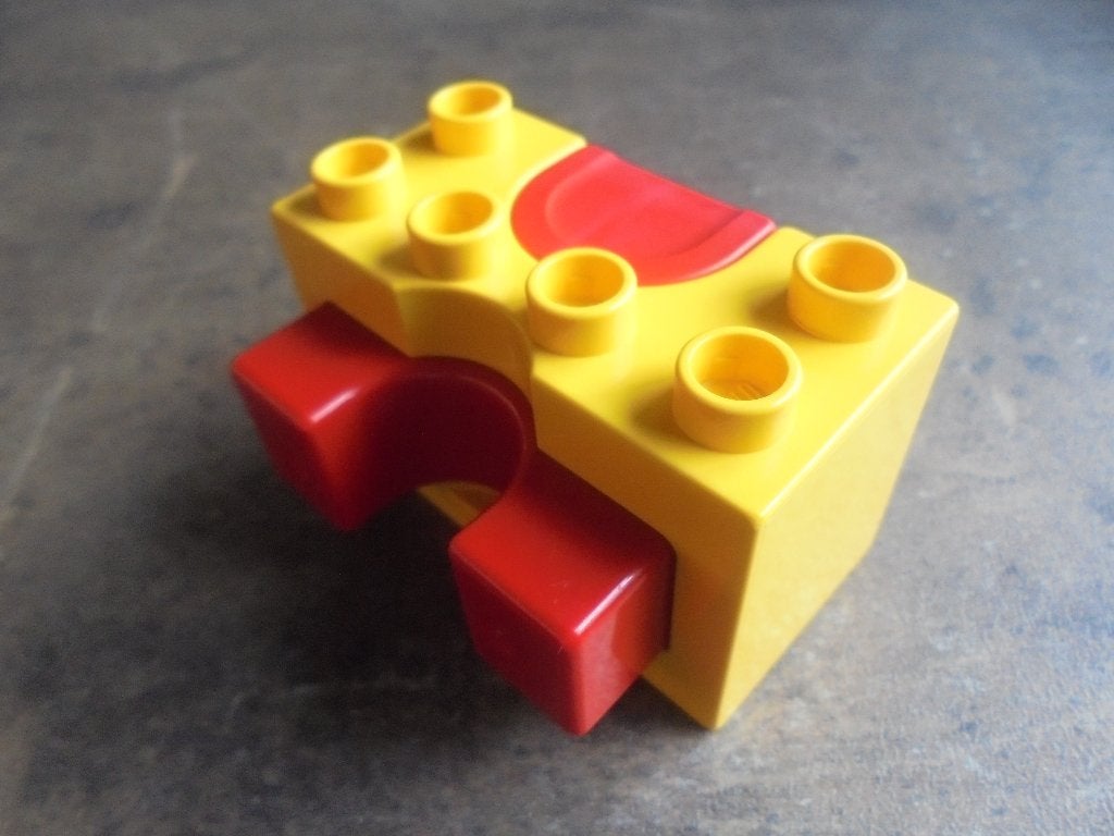 Lego Duplo Car Launcher (zie foto's), Ophalen of Verzenden, Gebruikt, Losse stenen, Duplo