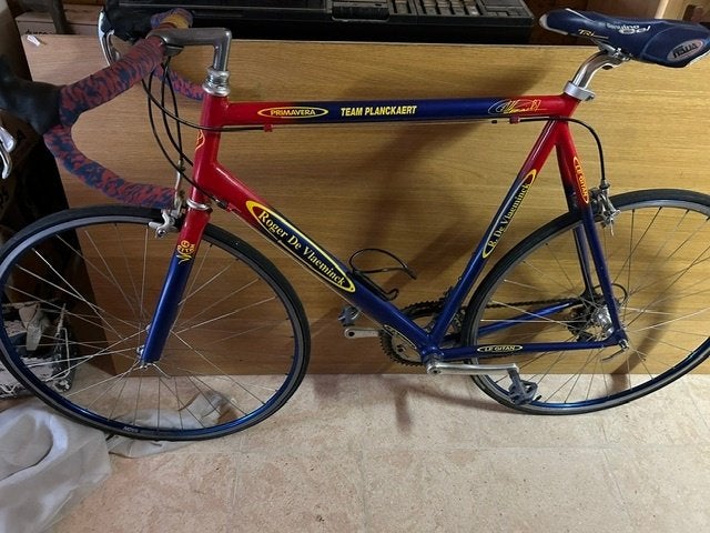 Retro race fiets Gitane-Team planckaert, Verzamelen, Ophalen, Zo goed als nieuw, Overige typen