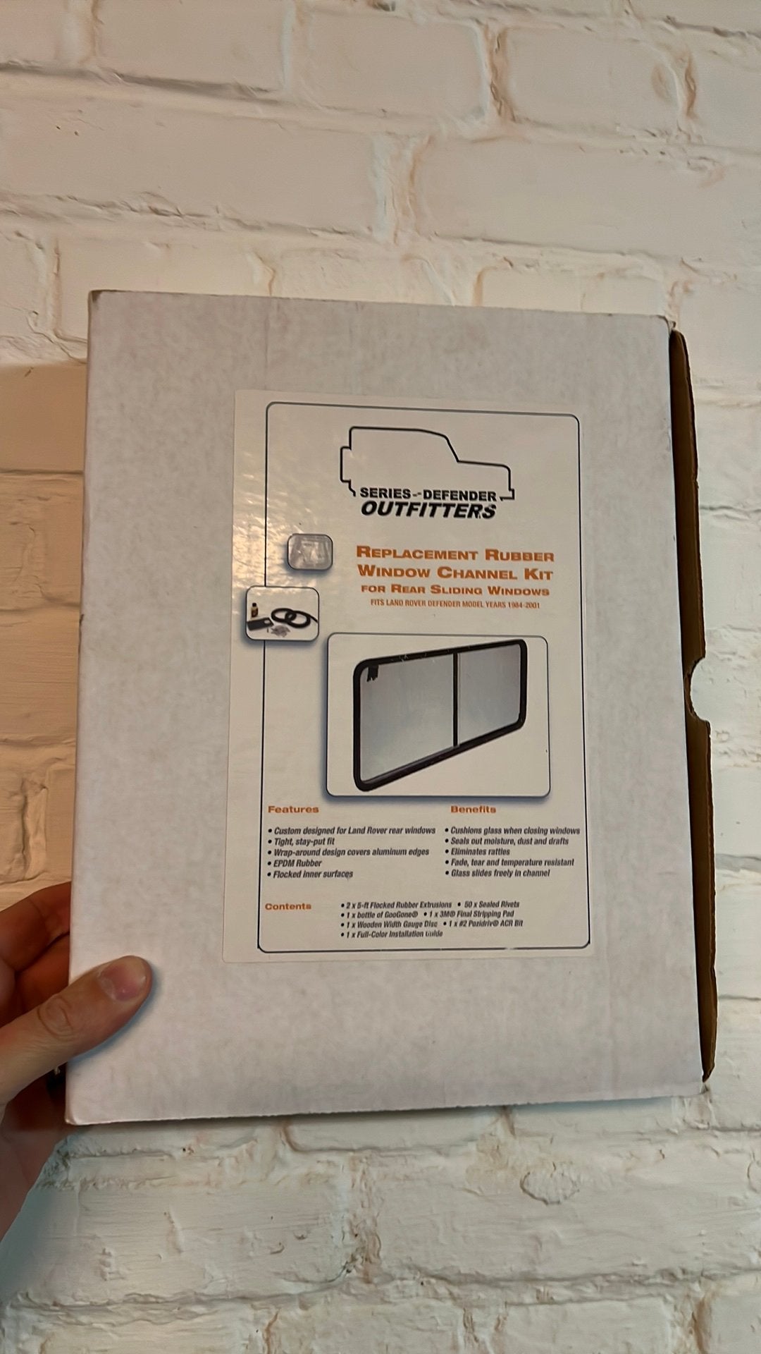 Land Rover Defender kit tegen rammelende ramen (1984-2001), Ophalen of Verzenden, Rover
