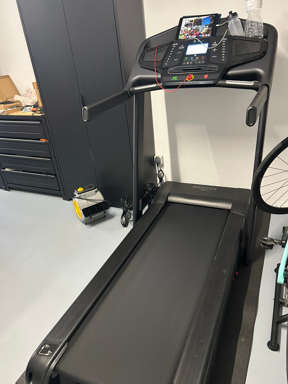 Tapis de course domyos T900D, Sport en Fitness, Fitnessapparatuur, Ophalen, Zo goed als nieuw