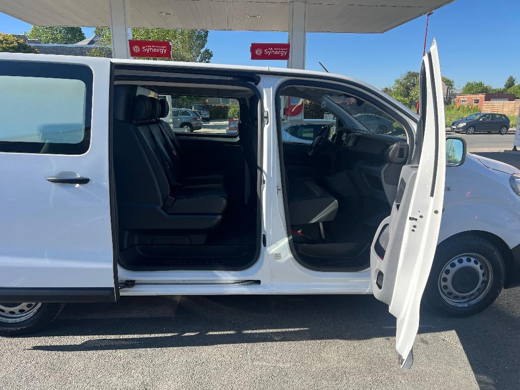 peugeot expert 2.0 hdi/GEKEURD/DUBBEL CABINE 5+1 pl/bwj 2022, Voorwielaandrijving, Stof, Euro 6, Parkeersensor