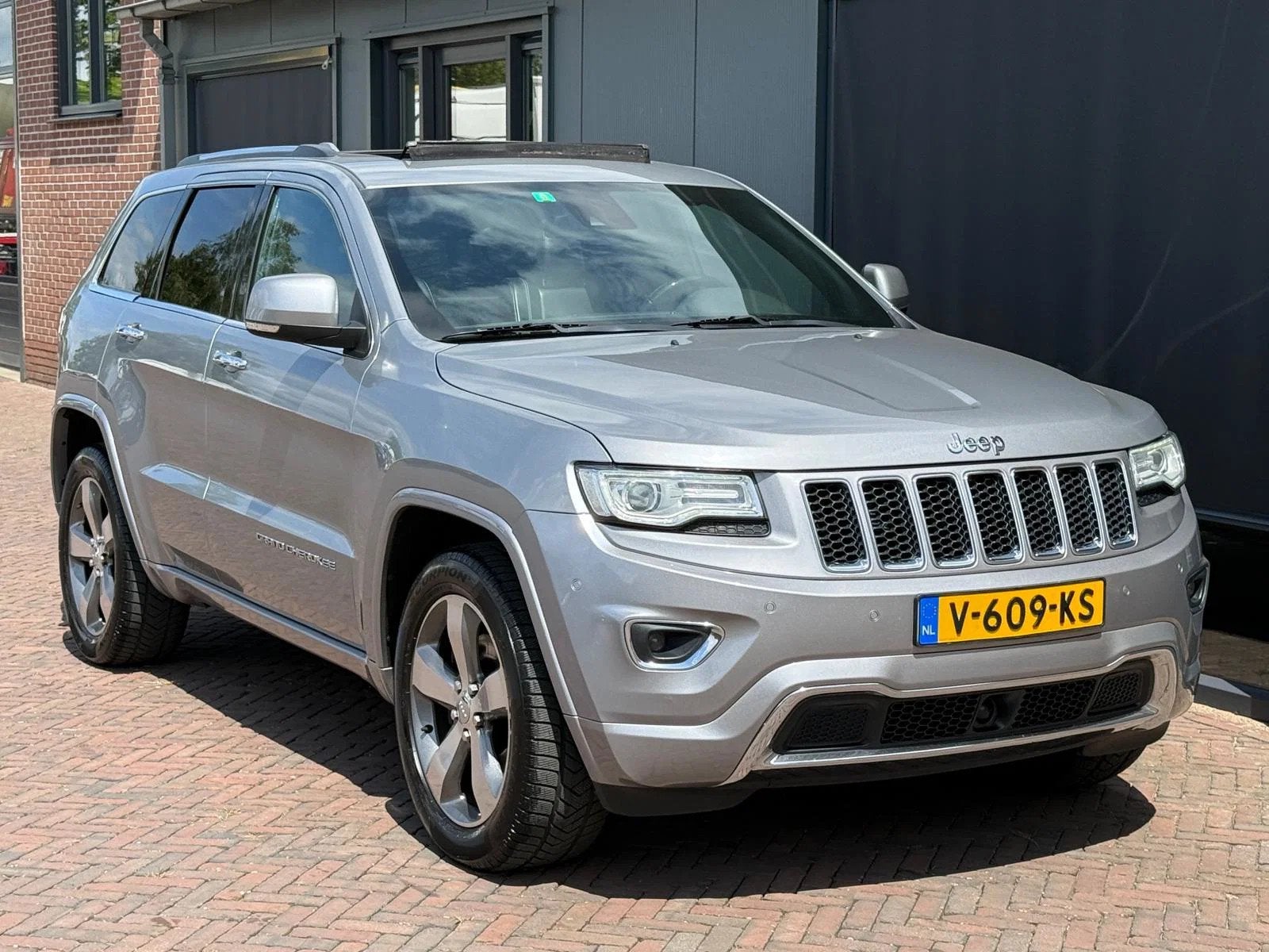 Jeep Grand Cherokee 3.0 V6 CRD Overland 4x4 Grijskenteken Pa, Autos, Camionnettes & Utilitaires, Achat, 2987 cm³, 2 places, Carnet d'entretien