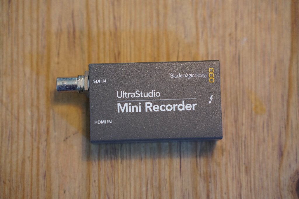 Blackmagic Ultra Studio Mini Recorder, Audio, Tv en Foto, Professionele apparaten, Ophalen of Verzenden, Zo goed als nieuw, Video