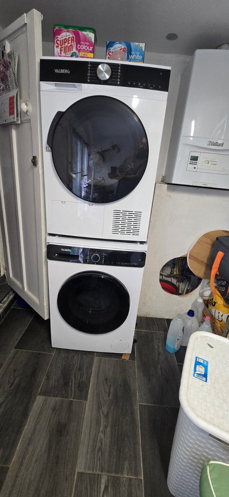 Sèche-linge VALBERG 8 kg pompe à chaleur A++ – Encore sous g, Enlèvement