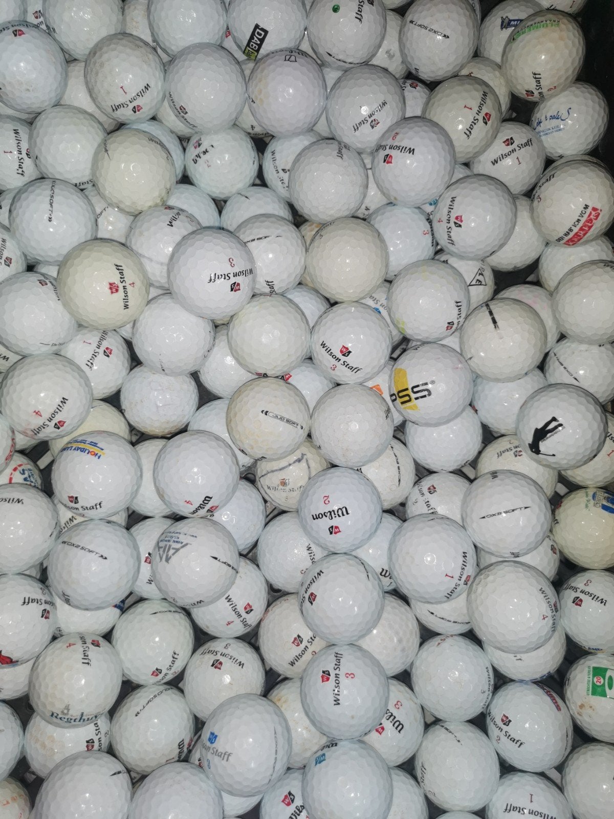 Wilson staff dx2/duo soft golfballen 100 stuks, Ophalen of Verzenden
