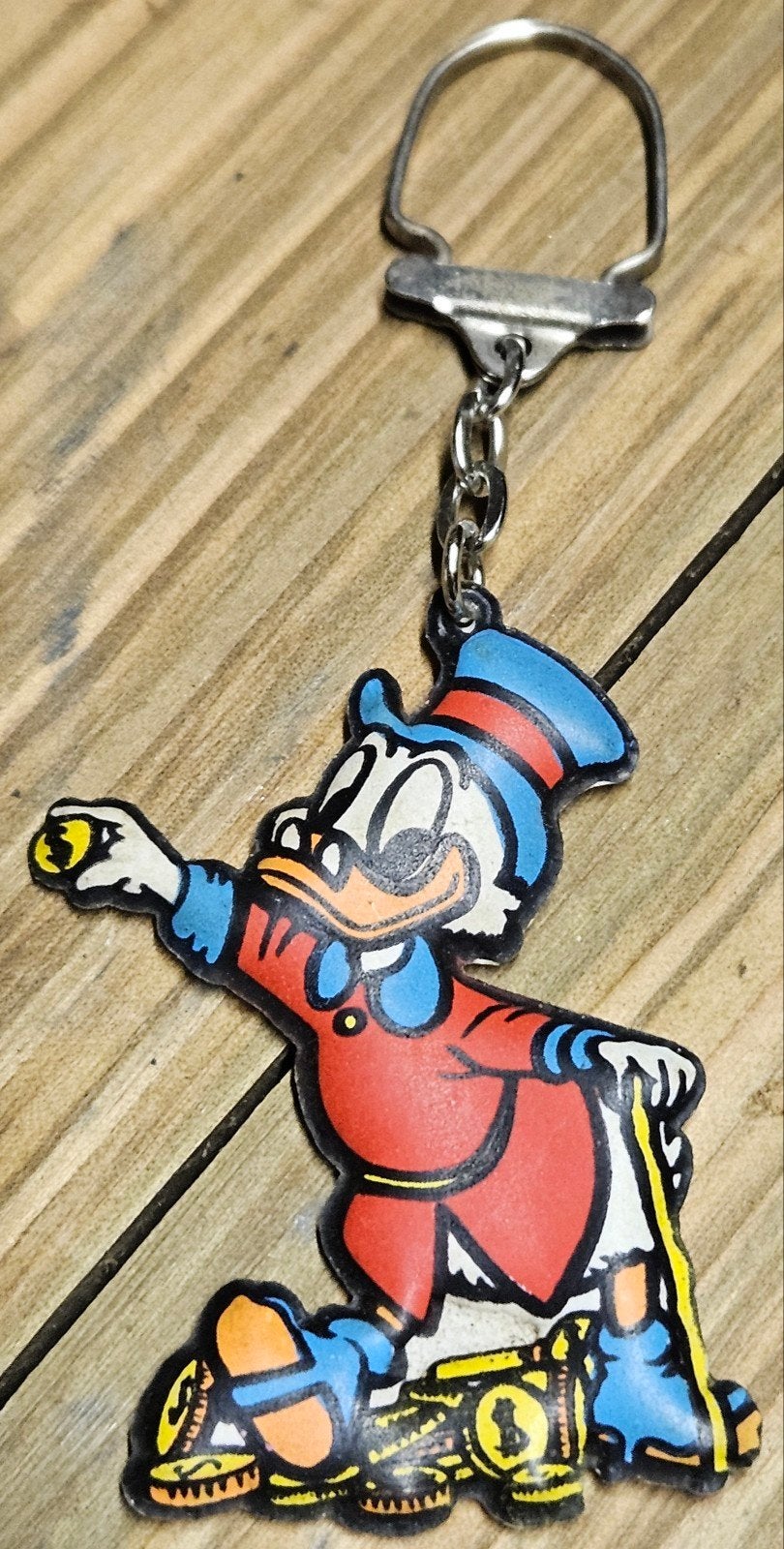 Porte-clés vintage Disney Scrooge Duck 
ce, Collections, Enlèvement ou Envoi