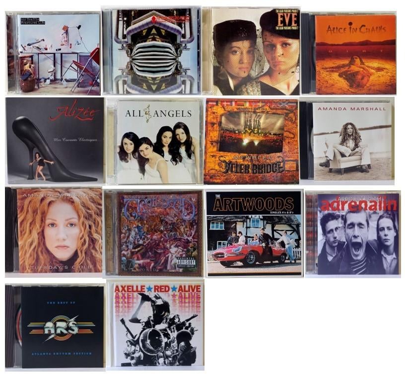 Pop & Rock cd's  'A' (zie omschrijving), Cd's en Dvd's, Cd's | Pop, Gebruikt, Ophalen of Verzenden