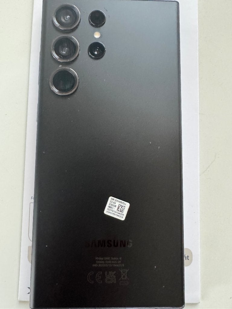 Samsung S23 Ultra 256GB, Telecommunicatie, Gebruikt, Zwart, Ophalen of Verzenden, Galaxy S23