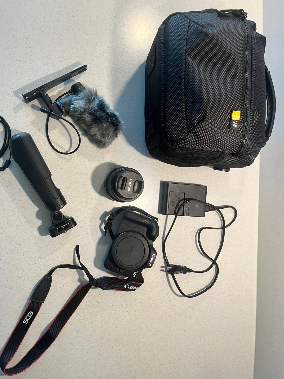 Canon EOSR50 kit + extra’s, Canon, Screenprotector, Ophalen of Verzenden, Zo goed als nieuw
