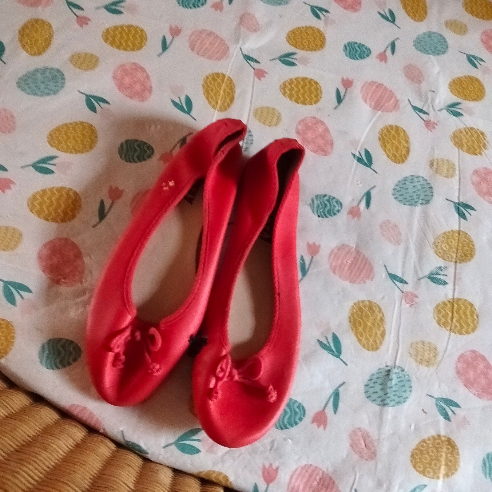 Ballerines rouges et roses, Neuf, Enlèvement, Chaussures, Fille