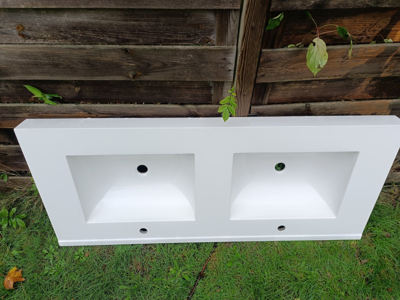Dubbele Lavabo 140x60, Enlèvement, Utilisé, 100 à 150 cm, Lavabo ou Évier
