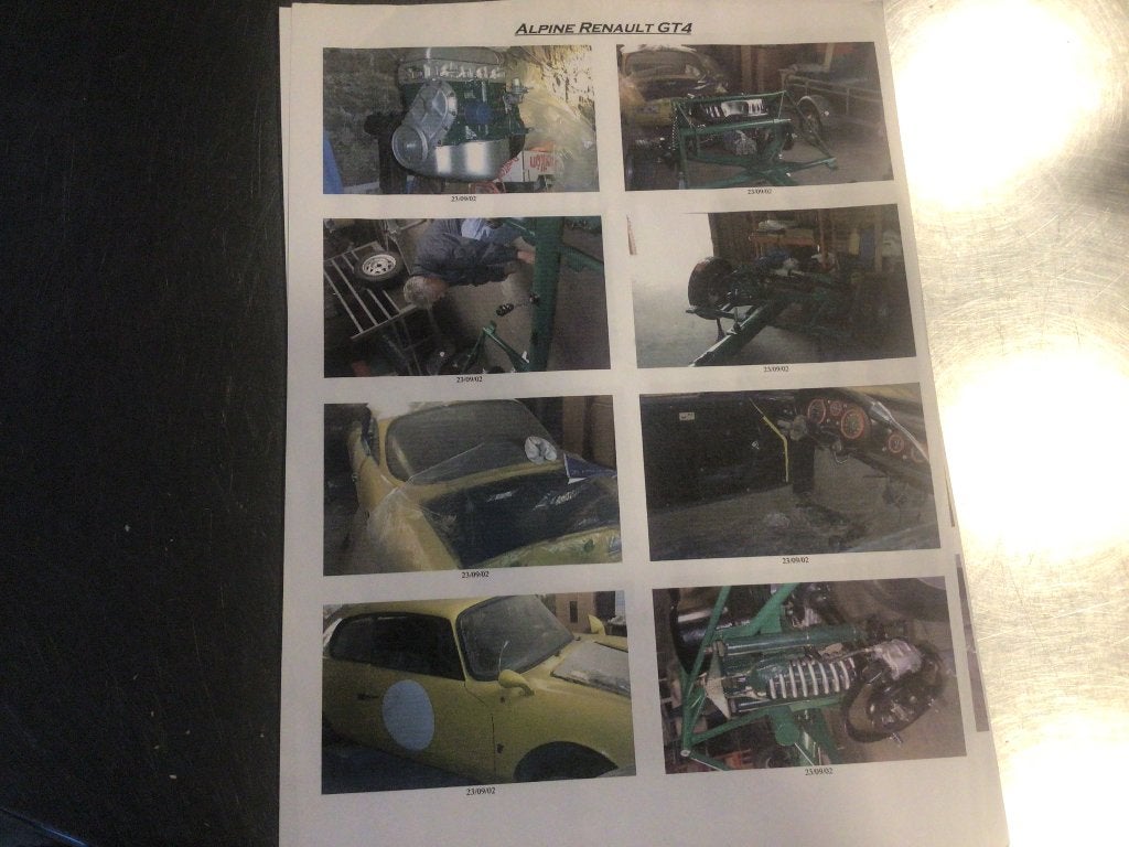 Alpine A110 gt4 1965, Auto's, 4 zetels, Zwart, 4 cilinders, A110