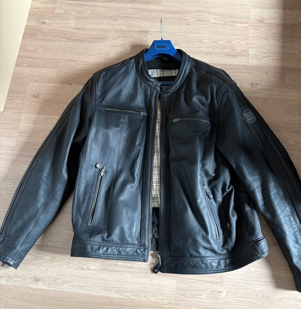 Motorvest leder heren Richa maat 62, Motoren, Kleding | Motorkleding, Heren, Jas | leer, RICHA, Ophalen of Verzenden