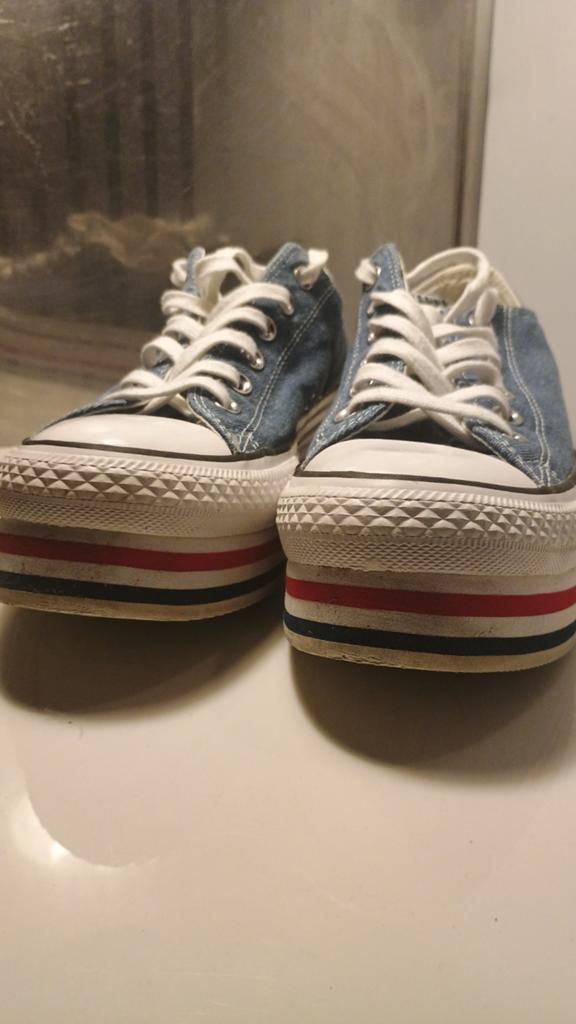 Converse All Star Jeans maat 40 bijna nieuwstaat., Ophalen of Verzenden