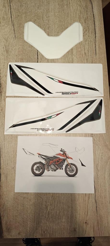 Ducati Hypermotard 950 SP Stickers, Motoren, Ophalen of Verzenden