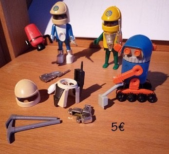 playmobils 1970/80  2 lots à 5€  1 lot 10€ maison 3441 75€, Enfants & Bébés, Enlèvement ou Envoi, Autres séries, Utilisé, Autres types